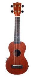 soprano ukulele, 1V+1T (MVT2), transparent brown, with bag