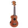 soprano ukulele, 1V+1T (MVT2), transparent brown, with bag