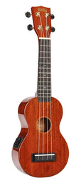 soprano ukulele, 1V+1T (MVT2), vintage natural, with bag