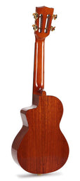 concert ukulele, cutaway, 1V+1T (B-Band), vintage natural, with padded bag & strap