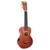 concert ukulele, 1V+1T (MVT2), trans brown, with padded bag & strap