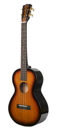 baritone ukulele, 3 tone sunburst, with padded bag & strap