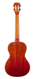 baritone ukulele, transparent brown, with padded bag & strap