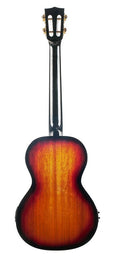 baritone ukulele, 1V+1T (MVT2), 3 tone sunburst, with padded bag & strap