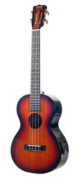 baritone ukulele, 1V+1T (MVT2), 3 tone sunburst, with padded bag & strap