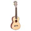 solid top concert ukulele, natural, with bag