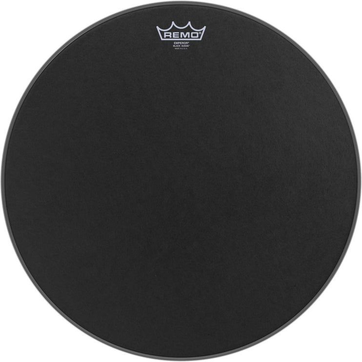 Remo - BE-0818-ES - 18" Black Suede Emperor Tom/Floortom head
