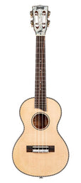 solid top tenor ukulele, natural, with bag