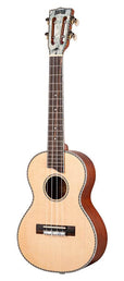 solid top tenor ukulele, natural, with bag