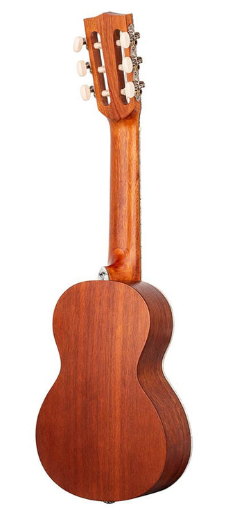 solid top guitarlele, natural, with bag