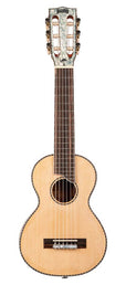 solid top guitarlele, natural, with bag