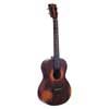 all solid baritone ukulele, historic brown, with heavy duty bag