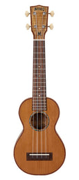 all solid soprano ukulele, natural, with bag