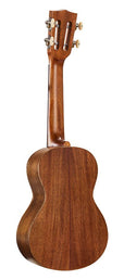 all solid concert ukulele, natural, with bag