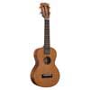 all solid concert ukulele, natural, with bag