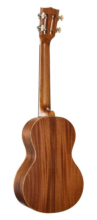 all solid tenor ukulele, natural, with bag