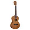 all solid tenor ukulele, natural, with bag