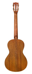 all solid baritone ukulele, natural, with bag