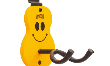 ukulele wall hanger SMILE, slatwall type