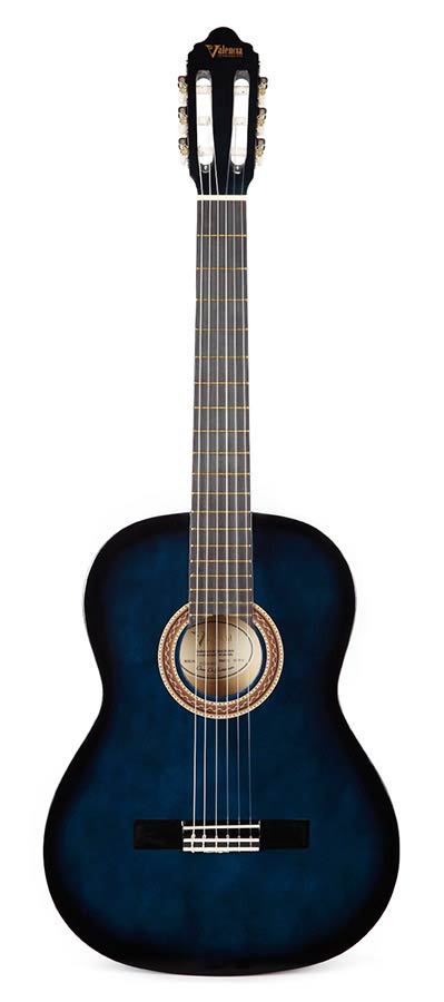 Valencia - VC104BUS - Classic Guitar – Blue Sunburst