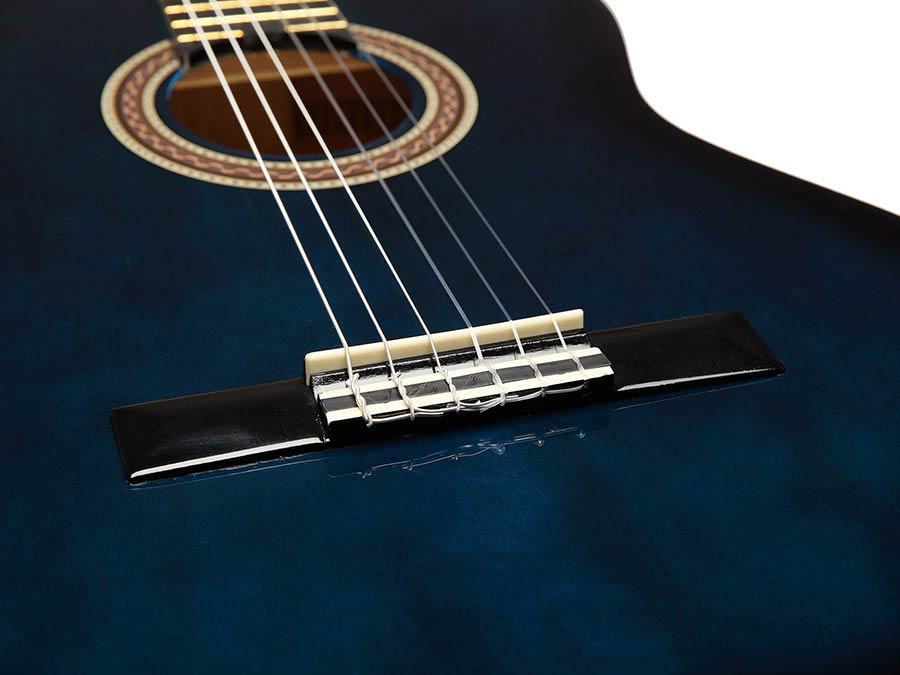 Valencia - VC104BUS - Classic Guitar – Blue Sunburst