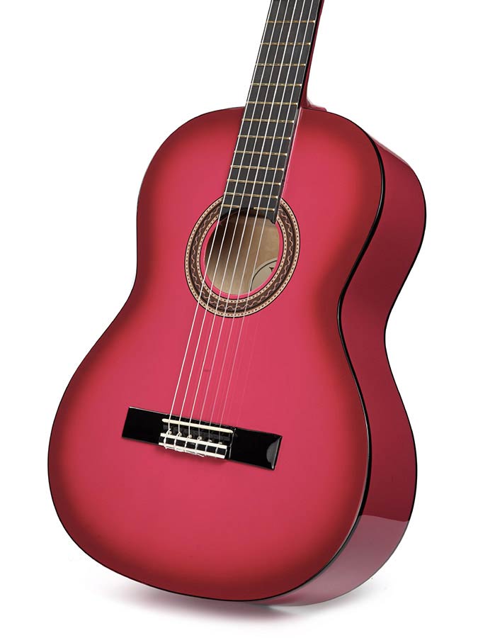 Valencia - VC104PKS - Classic Guitar – Pink Sunburst