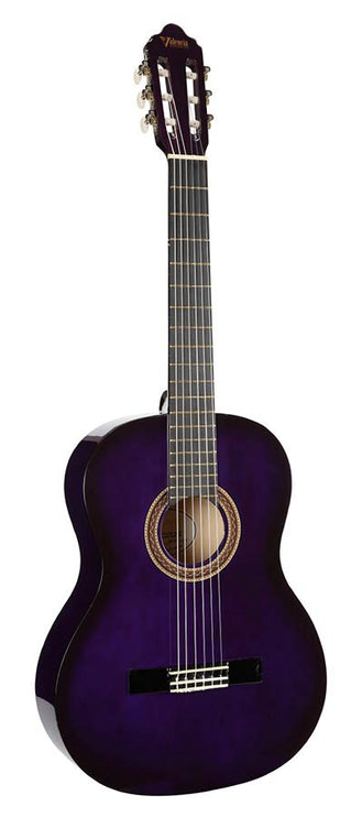 Valencia - VC104PPS - Classic Guitar – Purple Sunburst