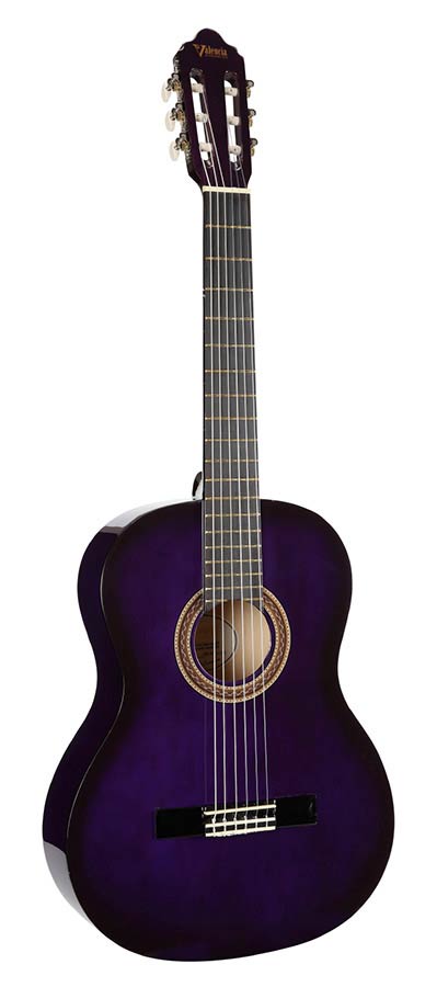 Valencia - VC104PPS - Classic Guitar – Purple Sunburst