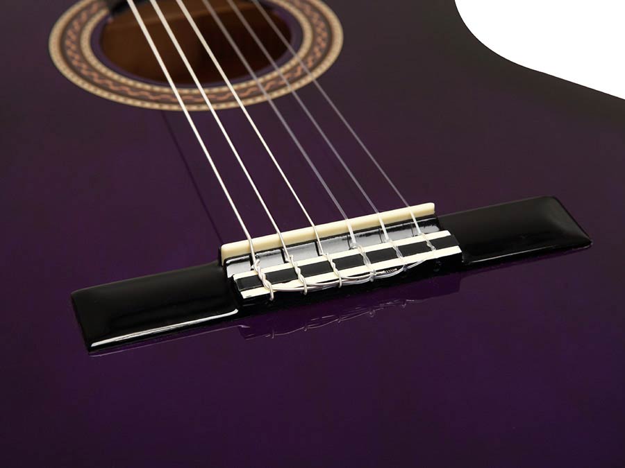 Valencia - VC104PPS - Classic Guitar – Purple Sunburst