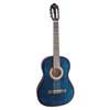 classic guitar 3/4, linden body, maple fb, blue sunburst