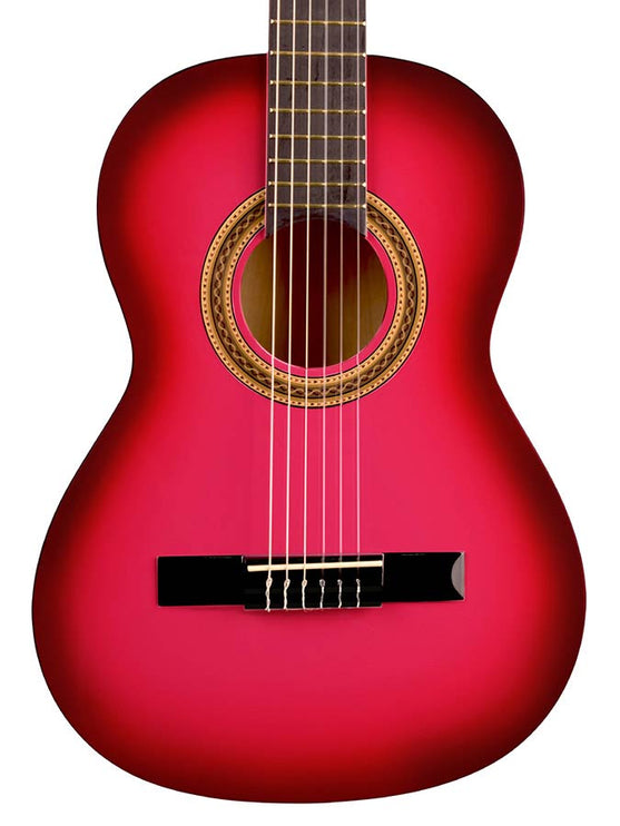 Valencia - VC103PKS - Classic Guitar 3/4 – Pink Sunburst