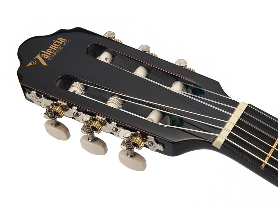 Valencia - VC102BUS - Classic Guitar 1/2 – Blue Sunburst