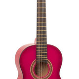 Valencia - VC102PKS - Classic Guitar 1/2 – Pink Sunburst