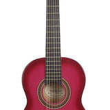 Valencia - VC102PKS - Classic Guitar 1/2 – Pink Sunburst
