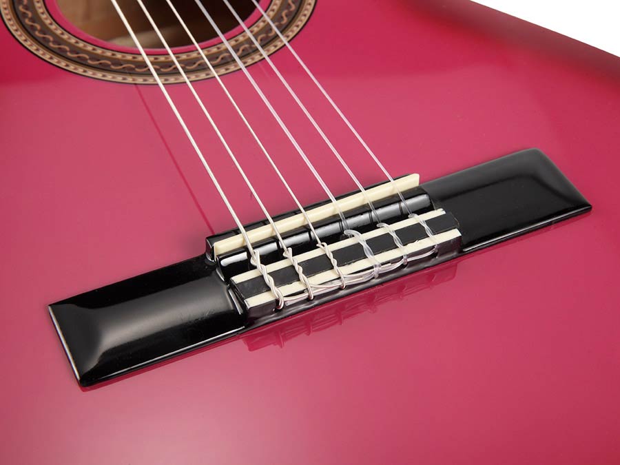 Valencia - VC102PKS - Classic Guitar 1/2 – Pink Sunburst