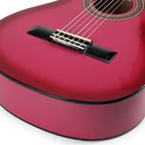 Valencia - VC102PKS - Classic Guitar 1/2 – Pink Sunburst