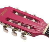 Valencia - VC102PKS - Classic Guitar 1/2 – Pink Sunburst