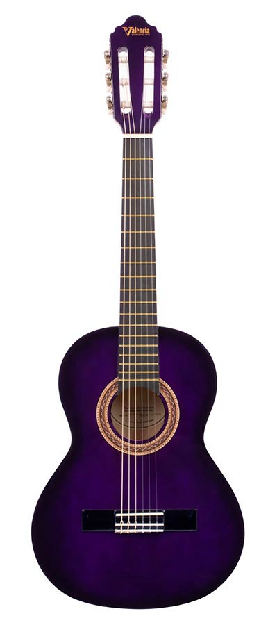Valencia - VC102PPS - Classic Guitar 1/2 – Purple Sunburst