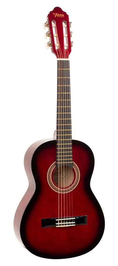 Valencia - VC102RDS - Classic Guitar 1/2 – Red Sunburst