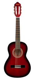 classic guitar 1/2, linden body, maple fb, red sunburst