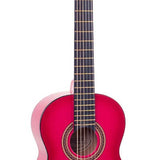 Valencia - VC101PKS - Classic Guitar 1/4 – Pink Sunburst