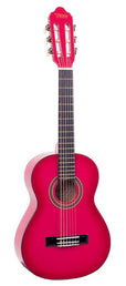 classic guitar 1/4, linden body, maple fb, pink sunburst