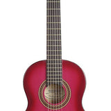 Valencia - VC101PKS - Classic Guitar 1/4 – Pink Sunburst