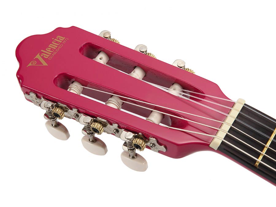 Valencia - VC101PKS - Classic Guitar 1/4 – Pink Sunburst