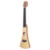 lefthanded travel guitar "Backpacker", solid spruce + solid sapele body, with gigbag