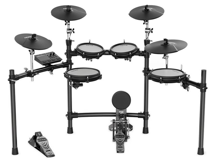 all mesh head digital drum kit, 10S-8-8-10-12HH-12C-14R, multi-track USB audio recording