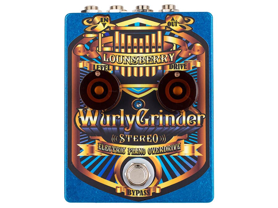 Lounsberry Pedals - WGS-2 - "Wurly Grinder Stereo" Electric Piano Overdrive Pedal