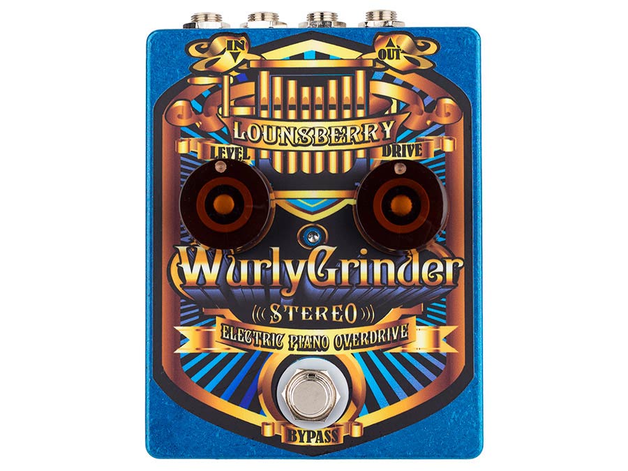 "Wurly Grinder Stereo" electric piano overdrive