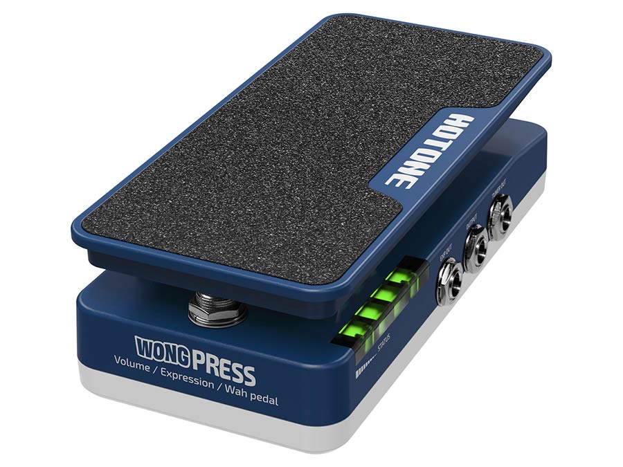 HoTone - HSP-21 - compact volume - wah - expression pedal WONG PRESS Cory Wong signature