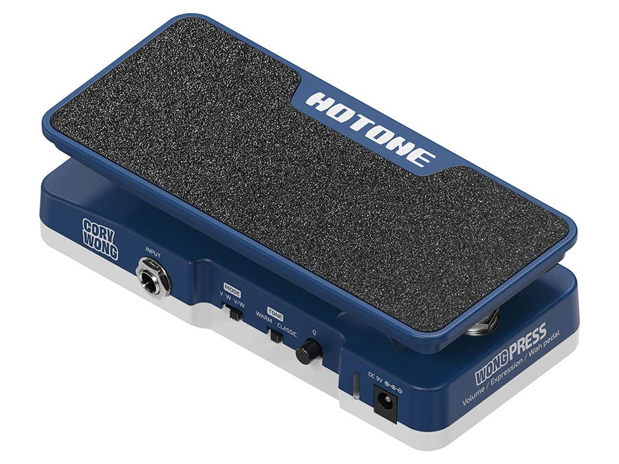 HoTone - HSP-21 - Compact Volume - Wah - Expression Pedal WONG PRESS Cory Wong Signature Model